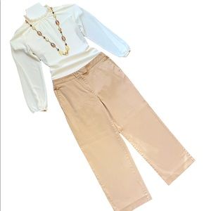 Charter Club Womens Cropped Pants , Flat Front Cropped Pants, Womens Pants